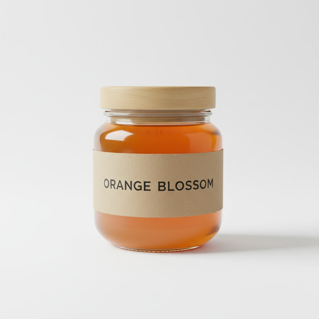 Brooklyn Hive Queens Orange Blossom honey jar
